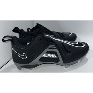 Nike ALPHA MENACE PRO 3 Low Football Stud Cleats FN3139-001 Sz 11 Wide New